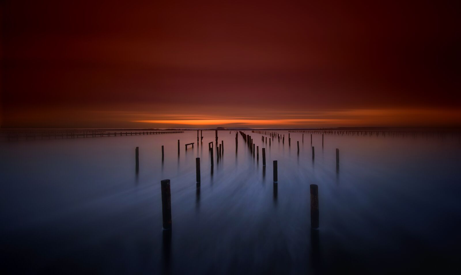 Nikon D300S sample photo. Piles, water, lake photography