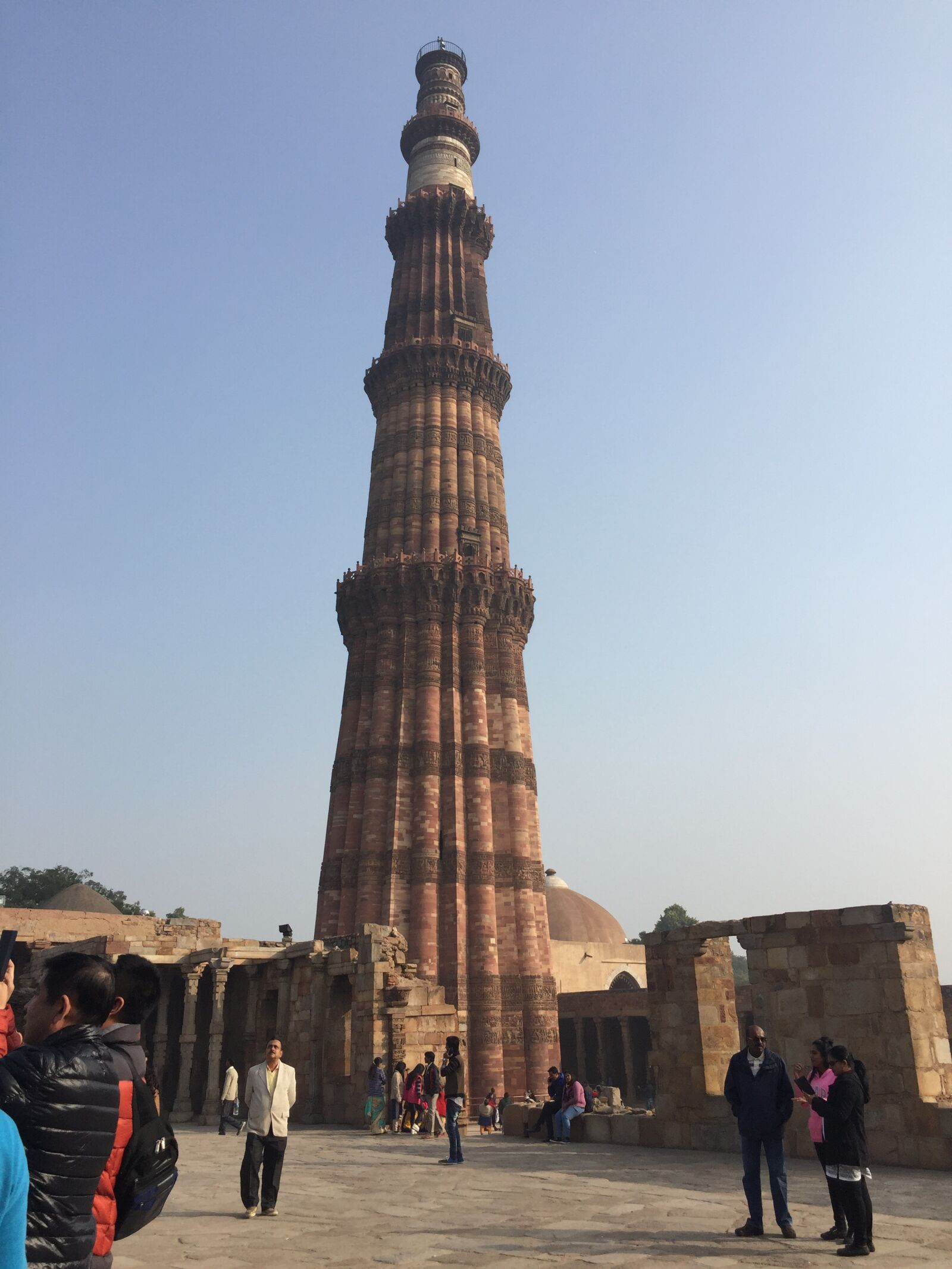 Apple iPhone 6 sample photo. Kutub minar, ancient, structure photography