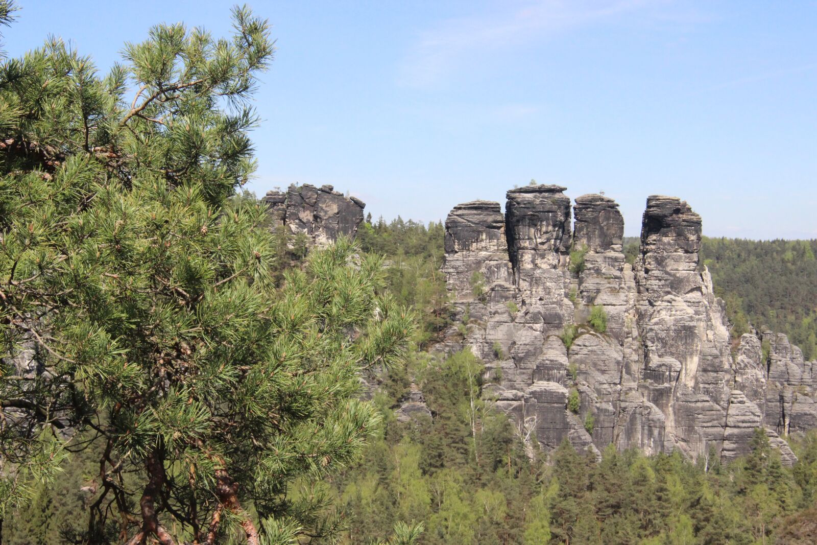 Canon EOS 600D (Rebel EOS T3i / EOS Kiss X5) sample photo. Bastei, mountain, saxony photography