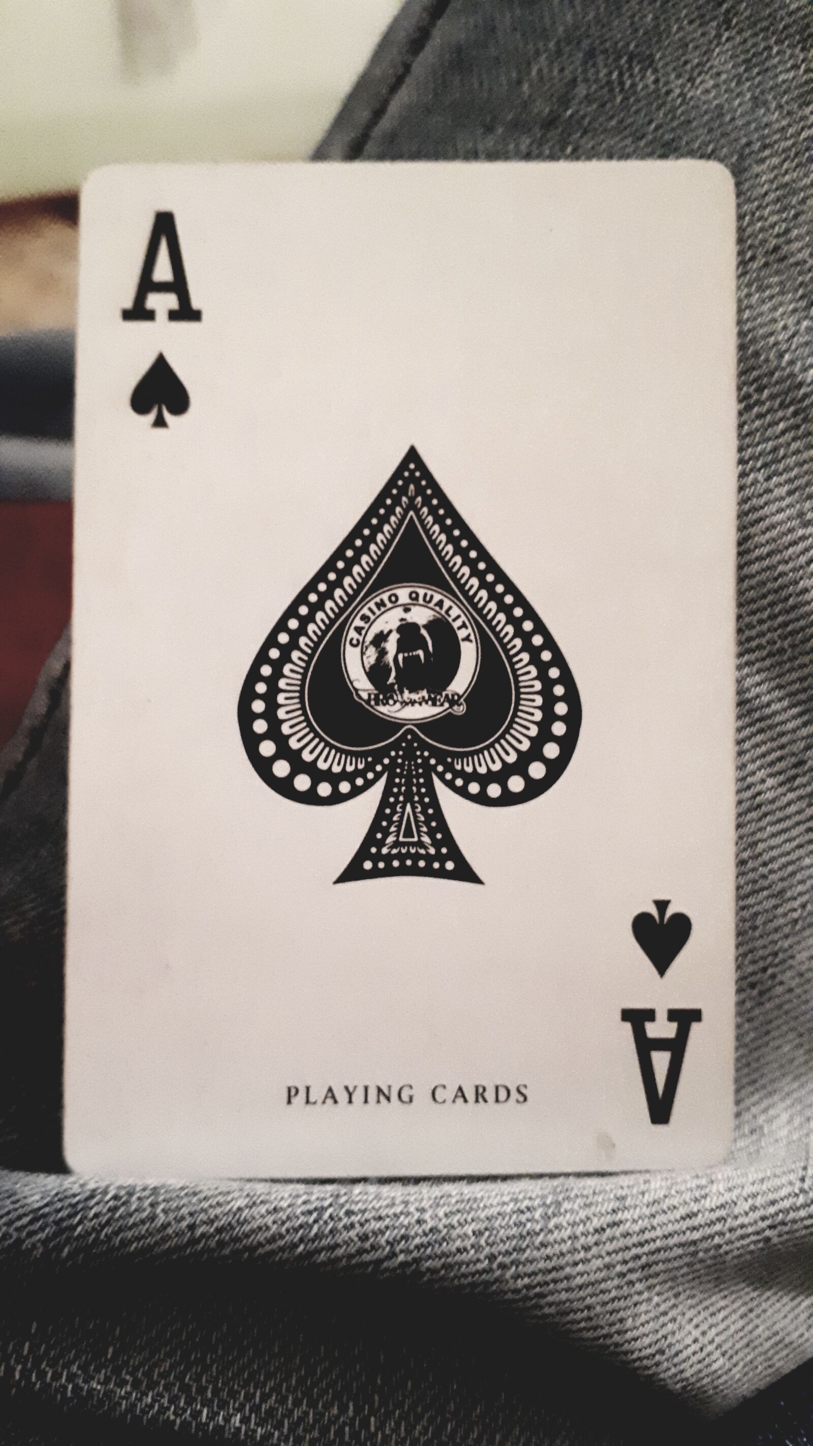 Samsung Galaxy A5(2017) sample photo. Playing card, black, white photography