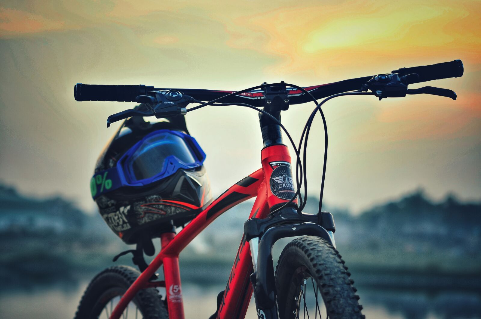 Nikon D5100 sample photo. Bicycle, mtb, sports photography