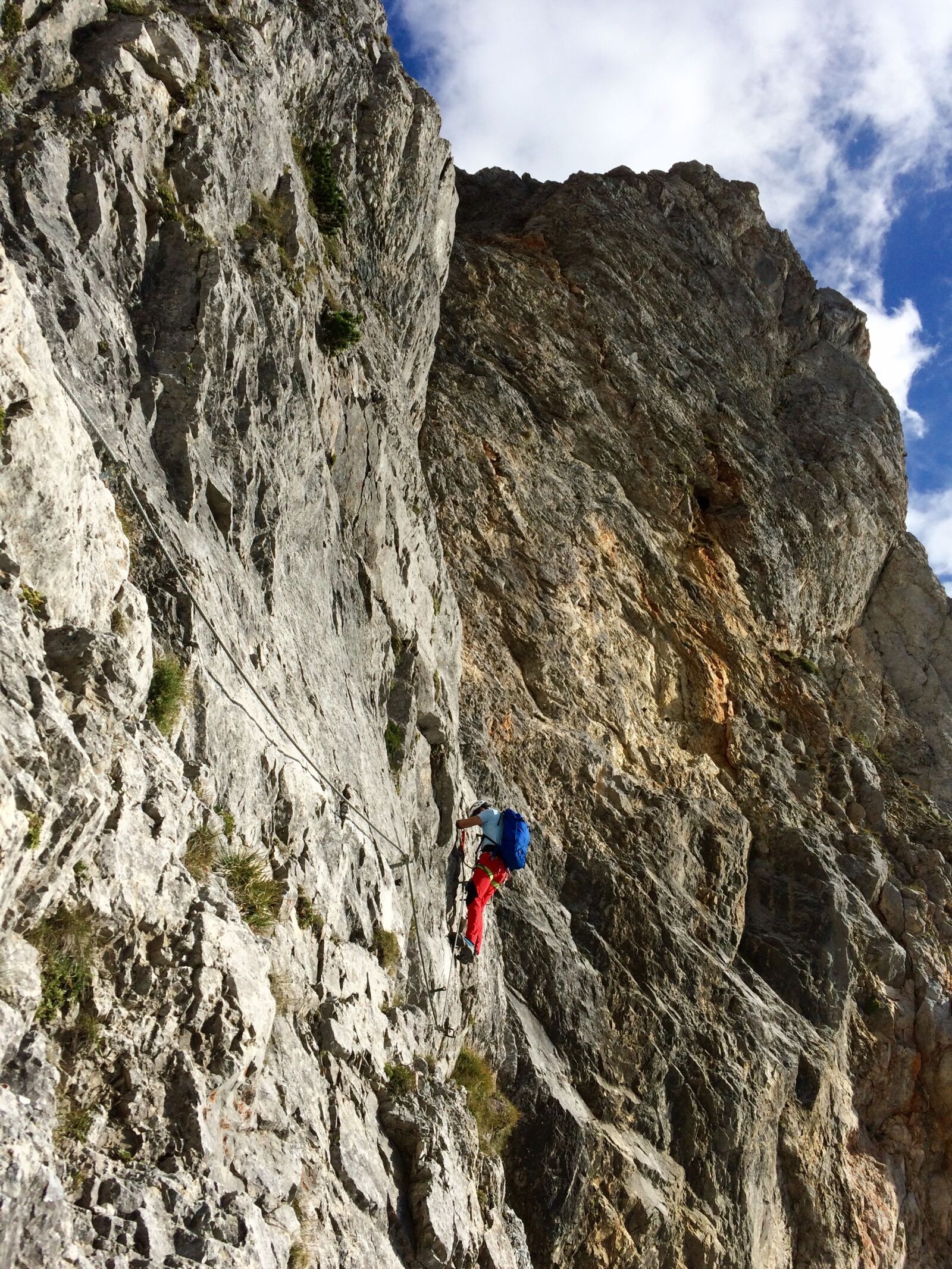 Apple iPhone 5s sample photo. Ferrata, austria, climbing photography
