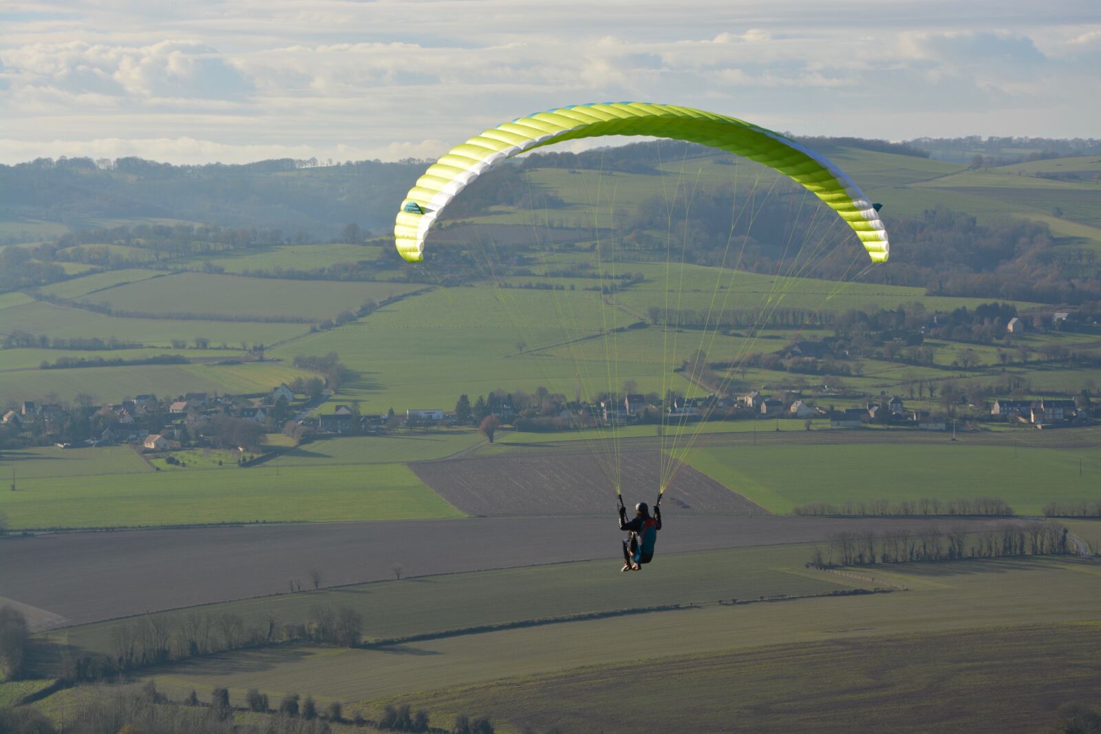 Nikon D5200 sample photo. Paragliding, paraglider, sky photography