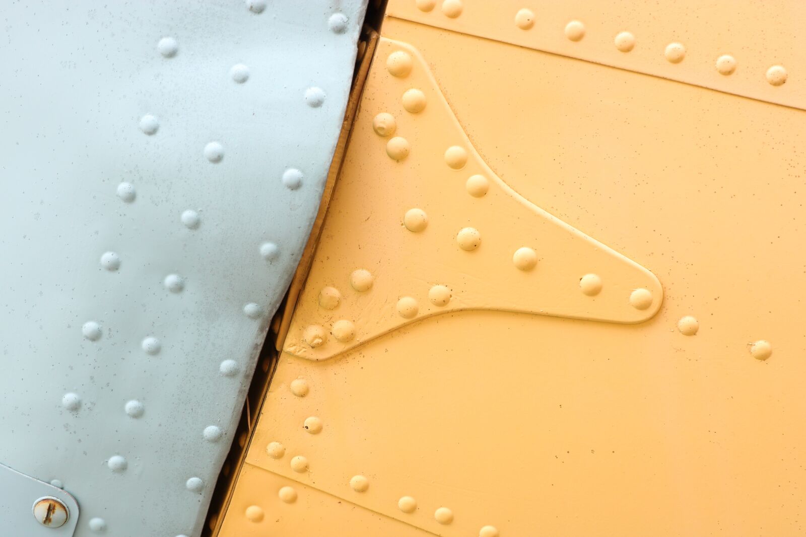 Canon EOS 750D (EOS Rebel T6i / EOS Kiss X8i) sample photo. Airplane, rivet, riveting photography