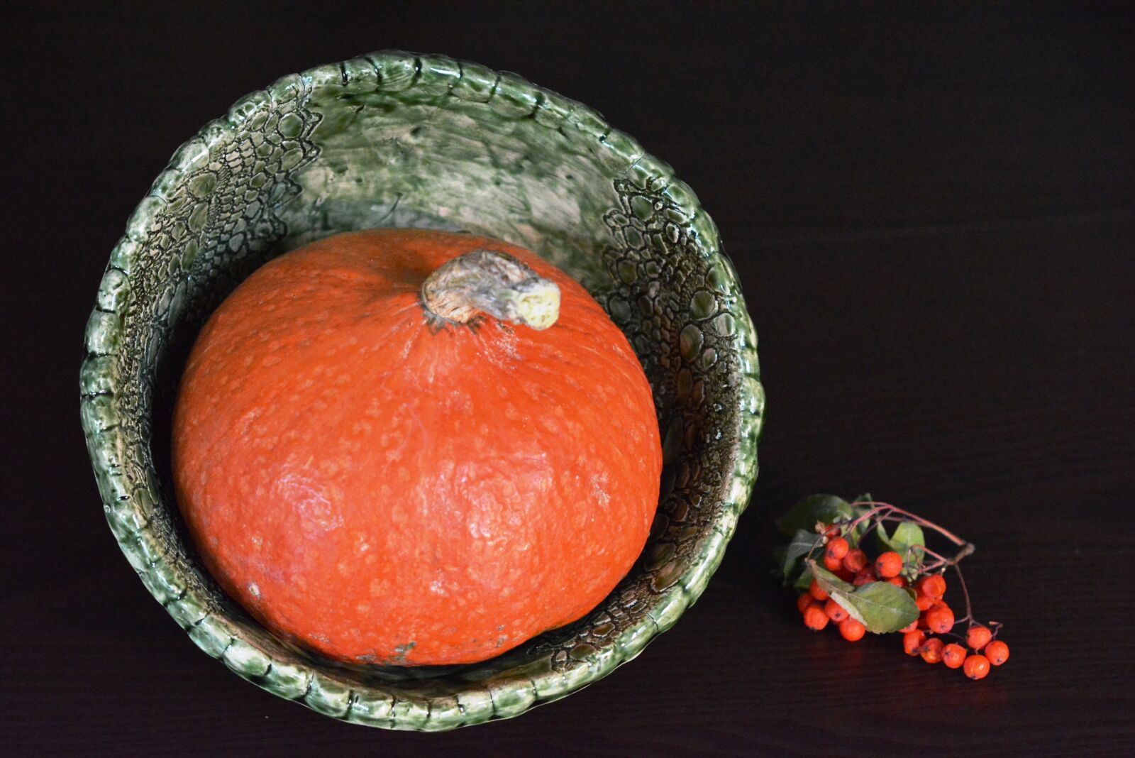 Nikon D5200 sample photo. Pumpkin, the bowl, autumn photography