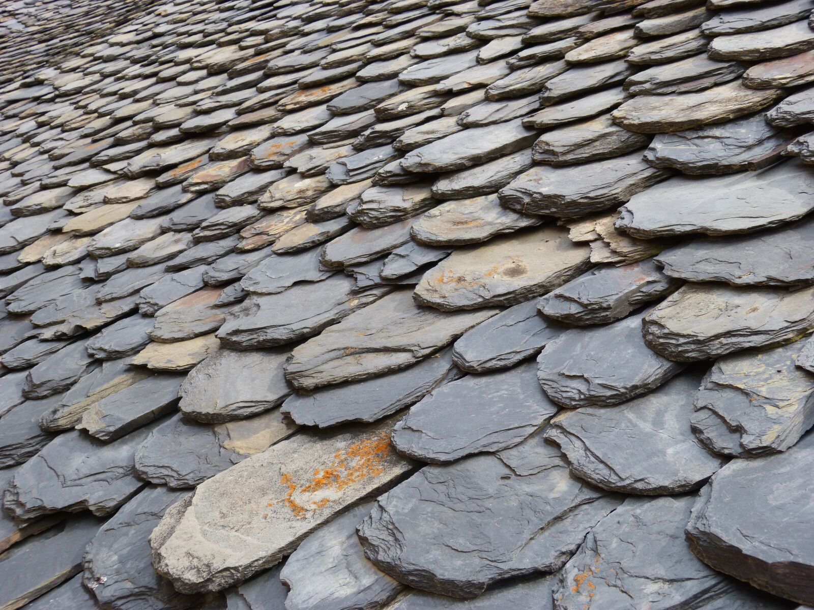 Panasonic DMC-FZ62 sample photo. Roof, slate, pyrenee catalunya photography