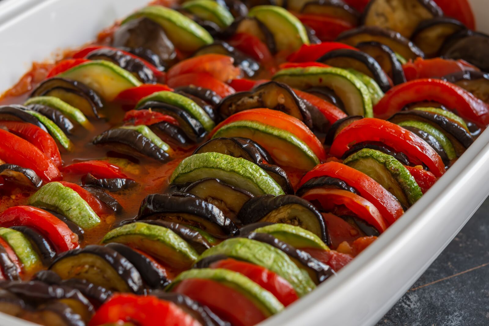 Nikon D7200 sample photo. Ratatouille, casserole, dish photography