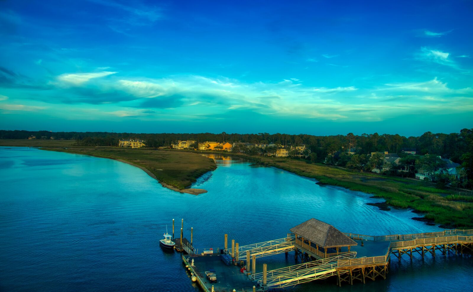 Canon EOS 5DS R + Canon EF 24-105mm F4L IS USM sample photo. Hilton head, river, water photography