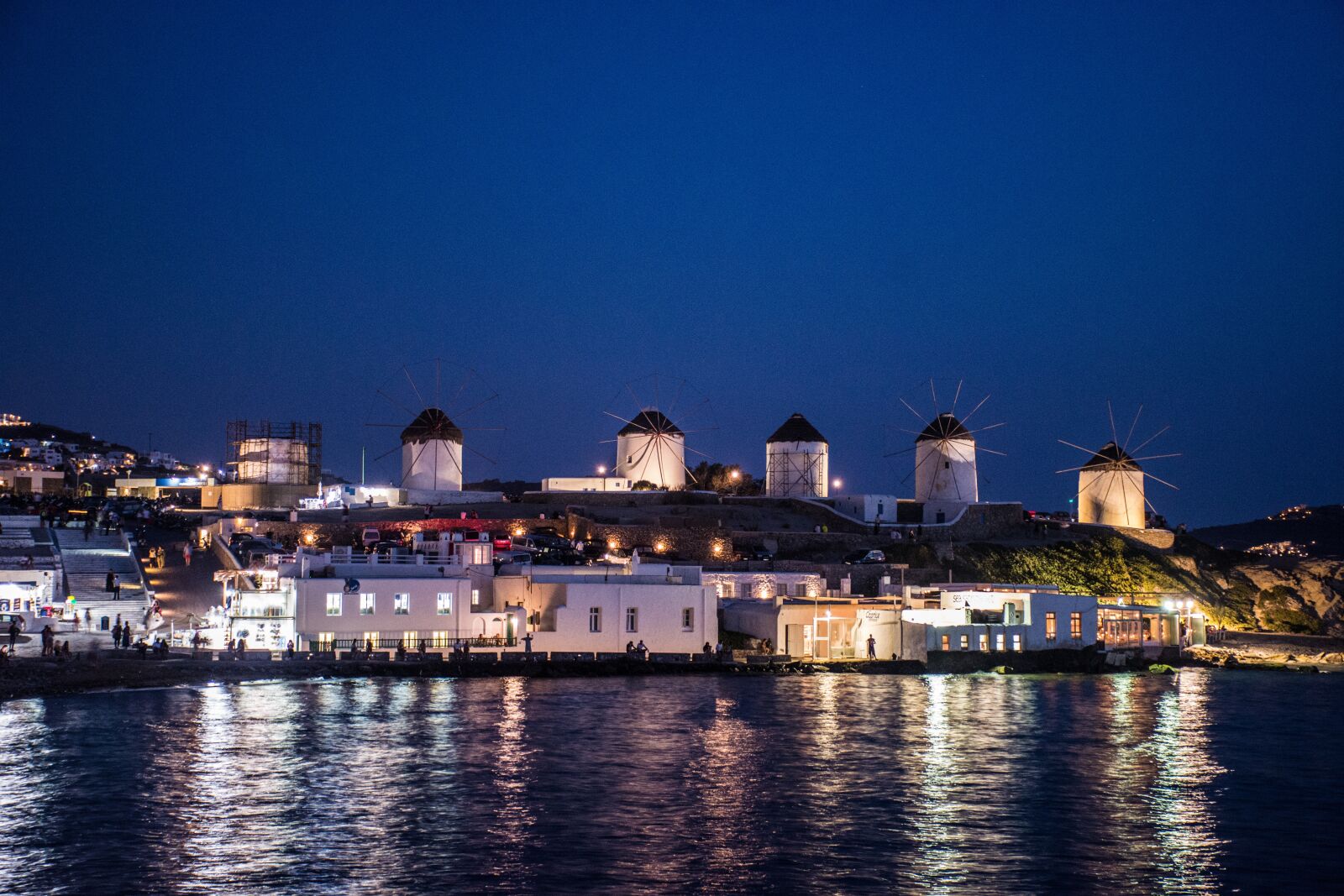 Nikon D7200 sample photo. Night, mills, sky photography