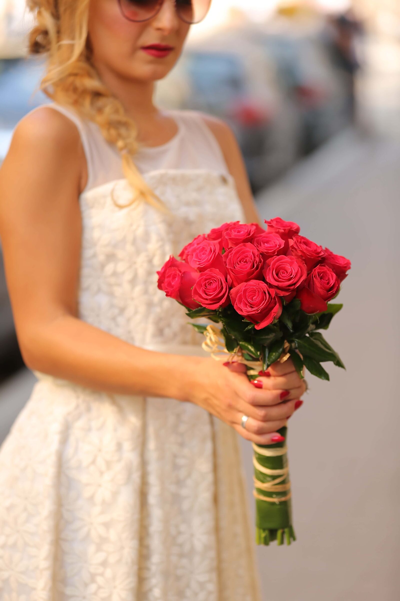 Canon EF 70-200mm F2.8L IS II USM sample photo. Bride, marriage, young woman photography