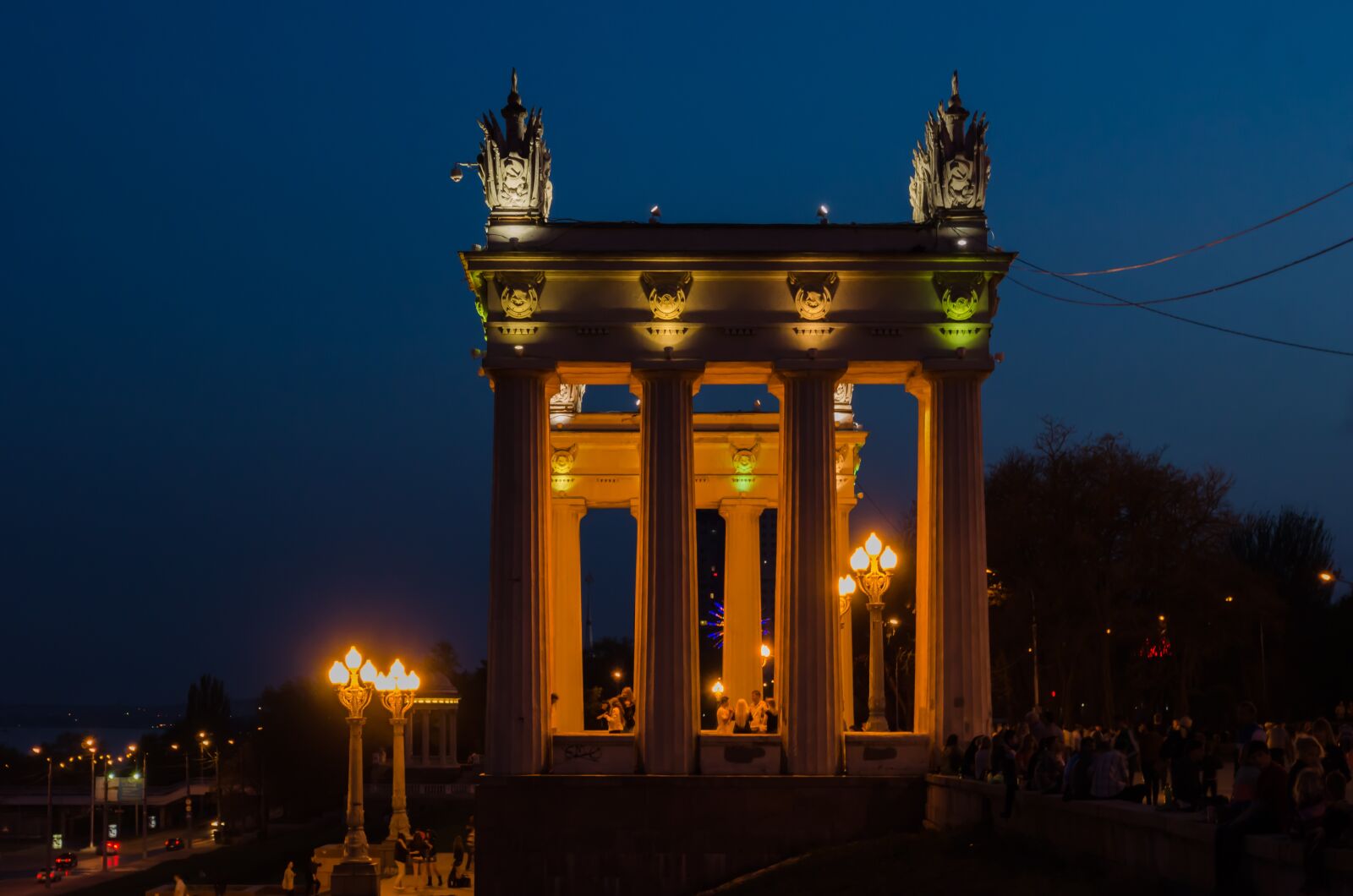 Nikon D7000 sample photo. Rotunda, gazebo, city photography