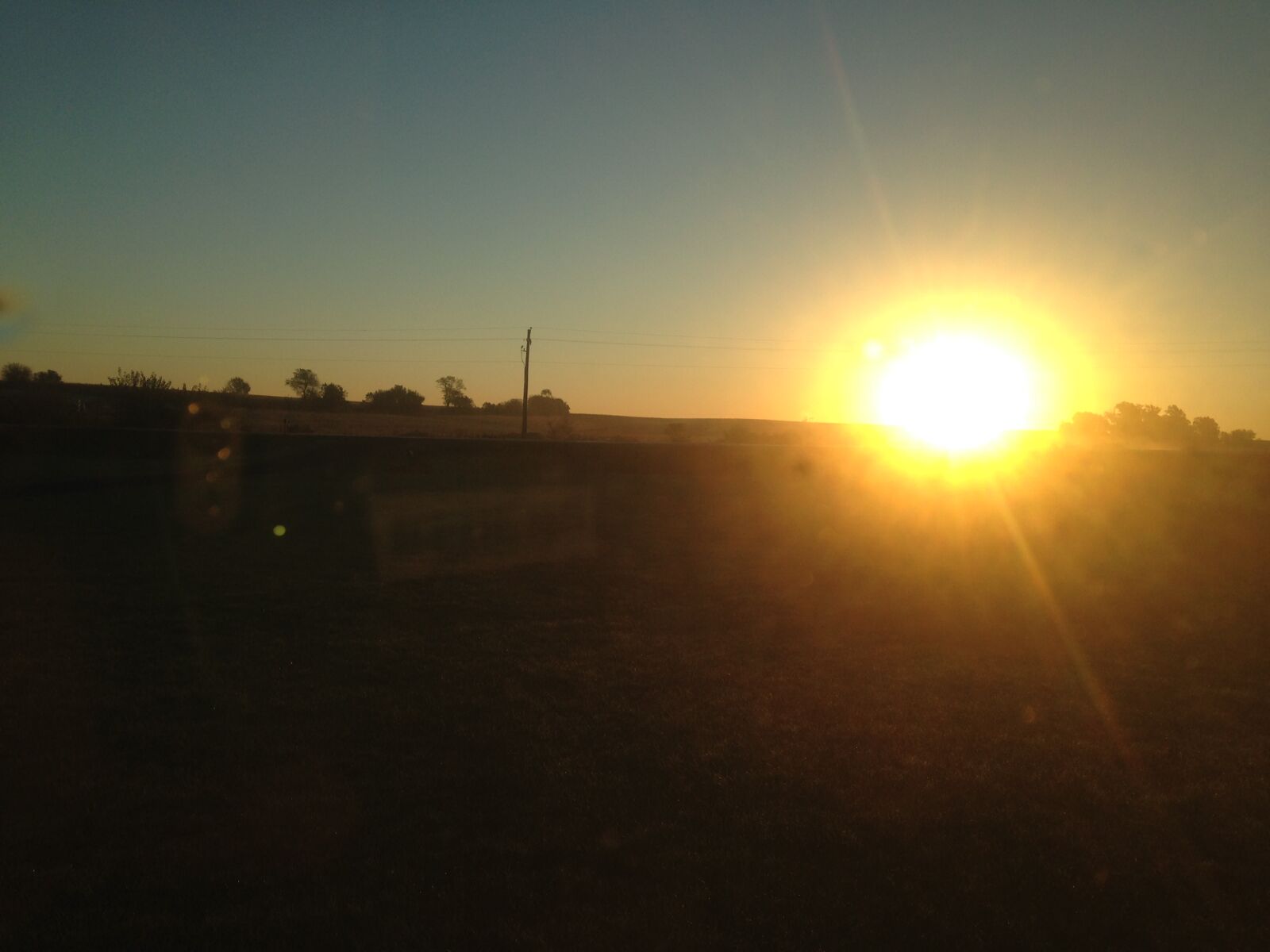 iPhone 5c back camera 4.12mm f/2.4 sample photo. Sunrise, sunrise, iowa photography