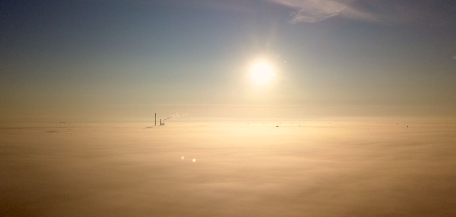 DJI FC220 sample photo. Sun, sunset, sky photography