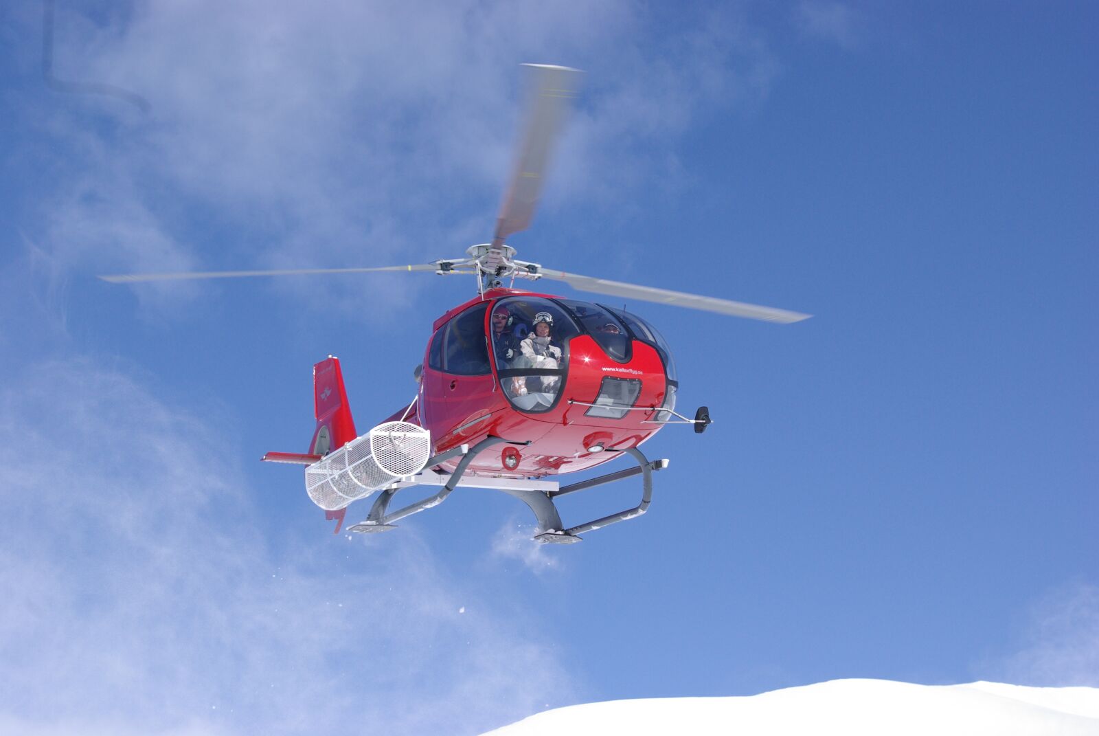 Pentax K10D sample photo. Helicopter, lapland, sweden photography