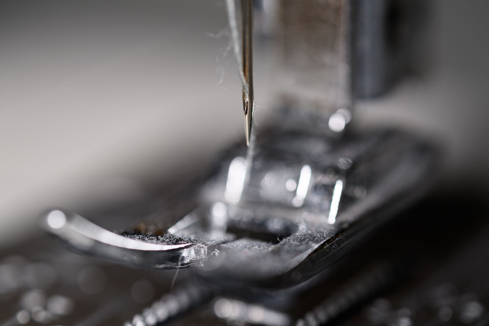 Nikon Z8 sample photo. Sewing machine detail photography