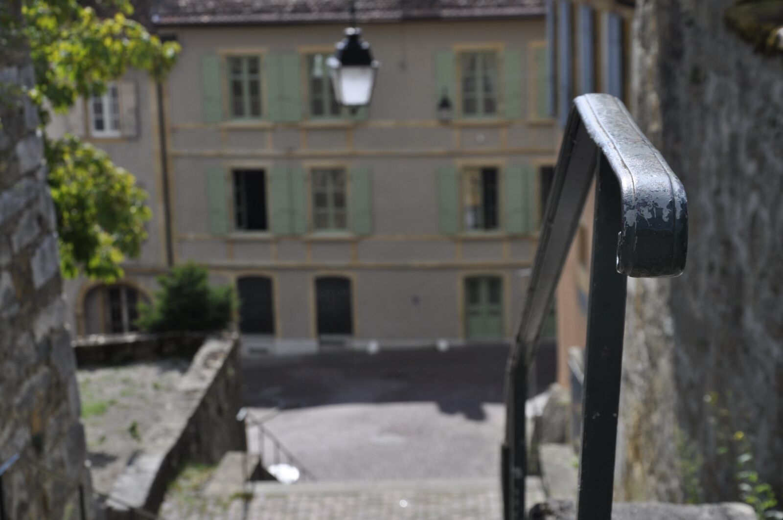 Nikon D5000 sample photo. Stairs, old, rusty photography
