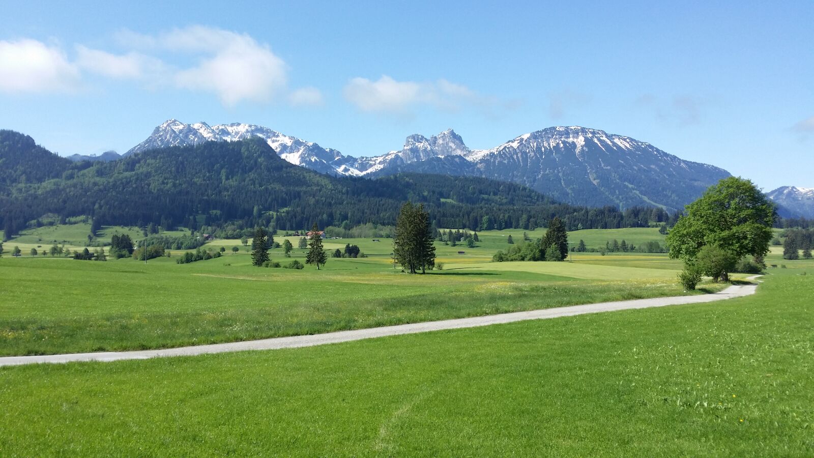 Samsung Galaxy S4 sample photo. Landscape, mountains, bavaria, fussen photography
