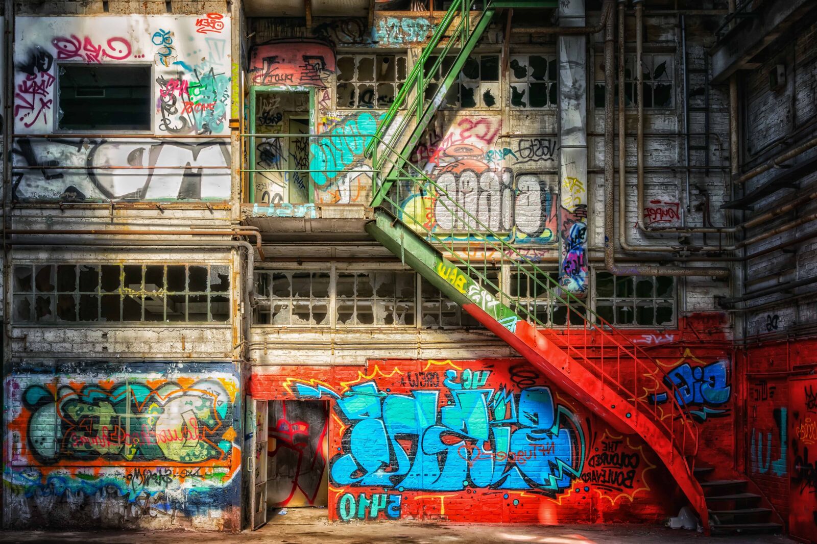 Nikon D3300 sample photo. Graffiti, city, urban, street photography