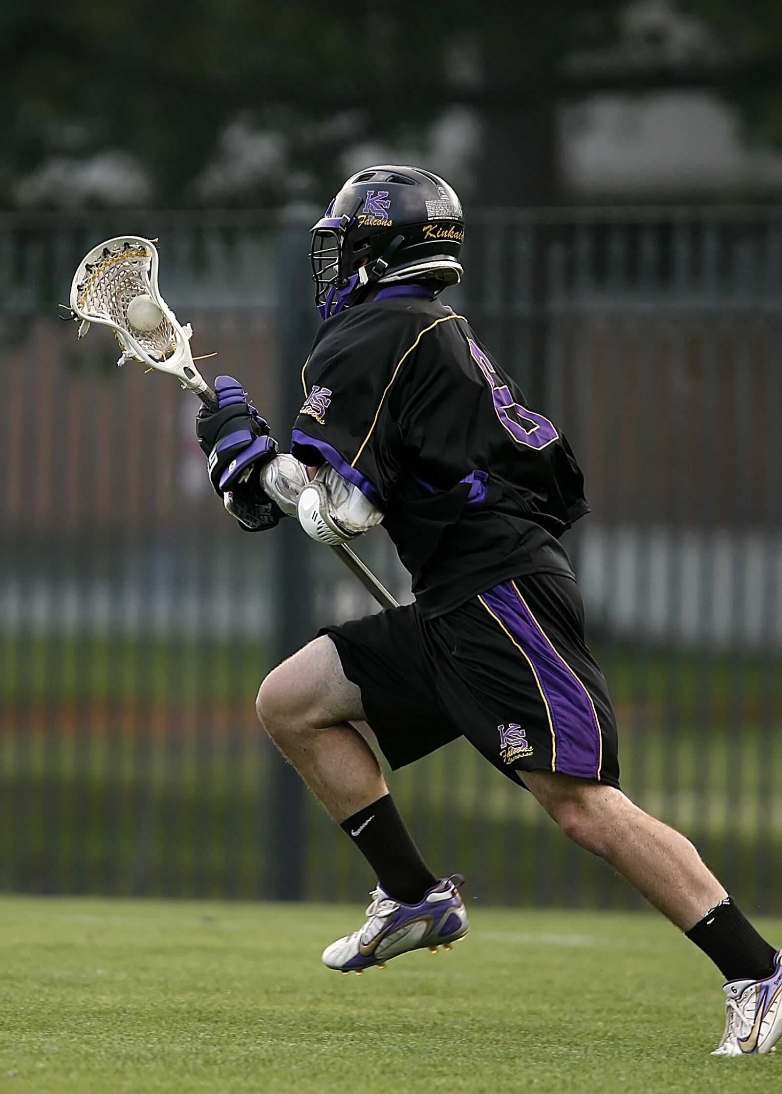Canon EOS-1D Mark II N sample photo. Lacrosse, lax, player photography