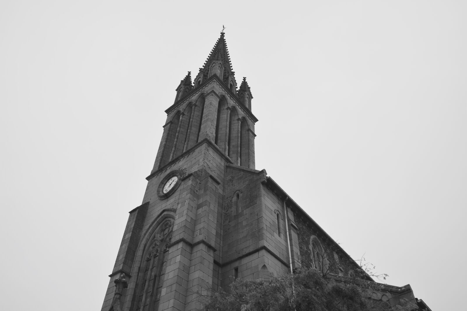 Nikon D5200 sample photo. Church, photo black white photography