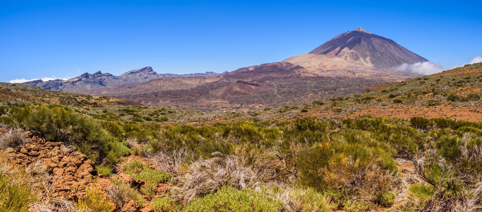 Nikon D5500 sample photo. Teide national park, panorama photography