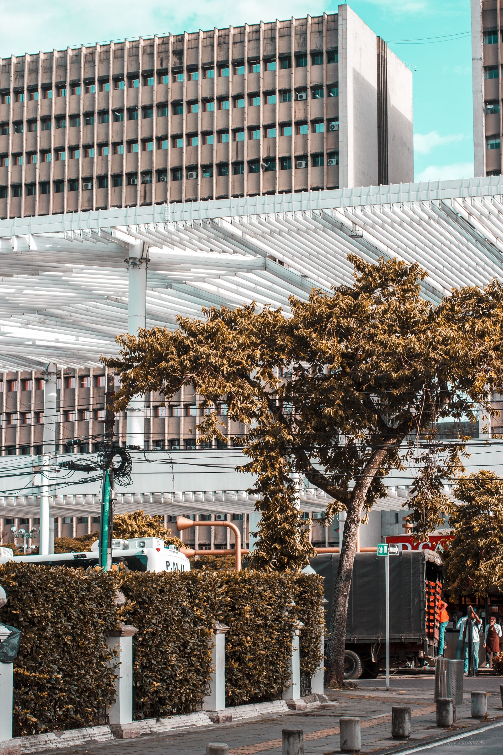 Canon EOS 600D (Rebel EOS T3i / EOS Kiss X5) sample photo. Building, trees, architecture photography