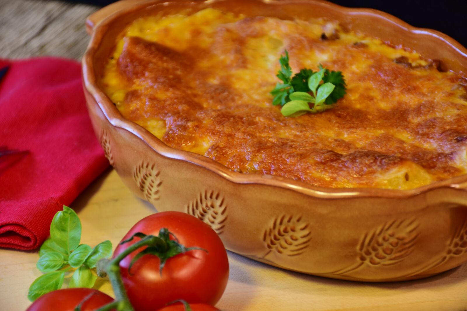 Nikon D7200 sample photo. Lasagna, noodles, cheese photography