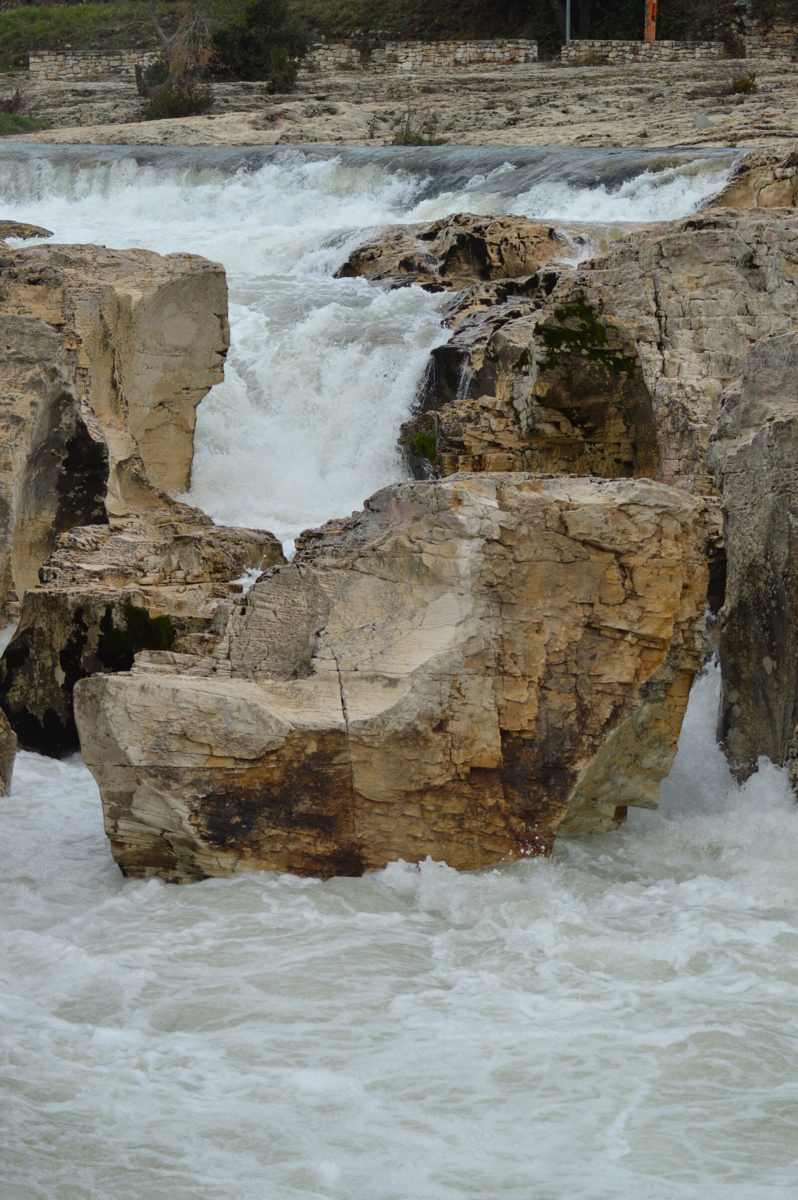 Nikon D3200 sample photo. Rock, current, water photography