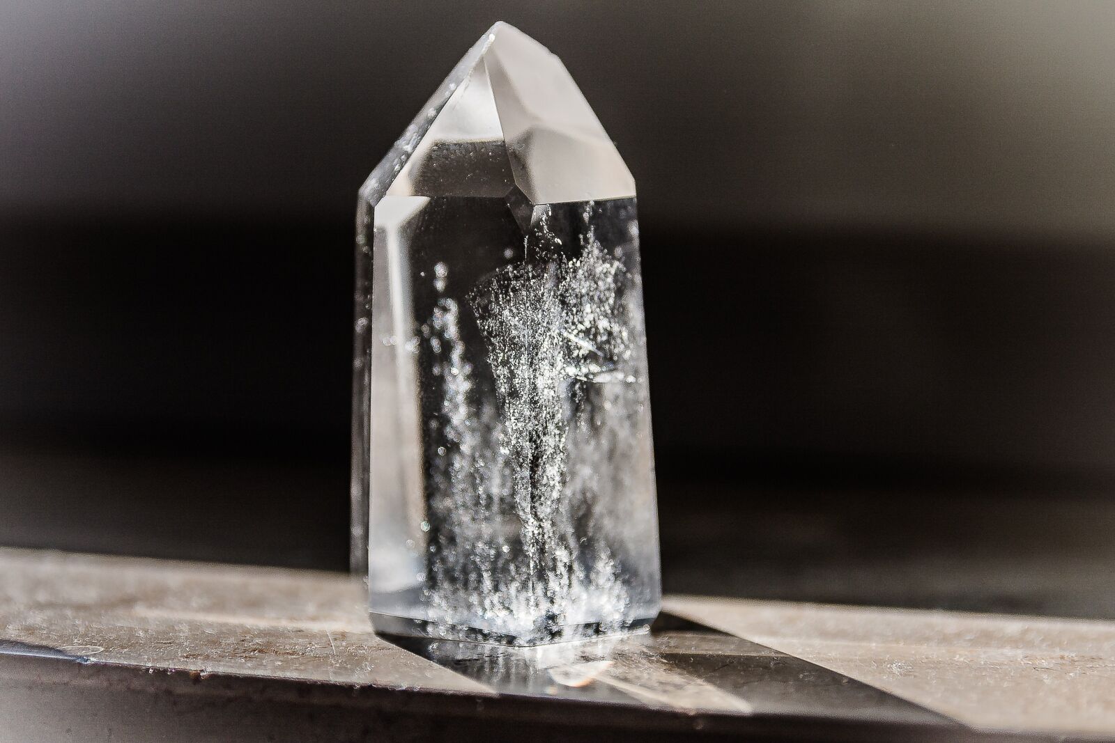 Canon EOS 40D sample photo. Crystal, rock crystal, mineral photography