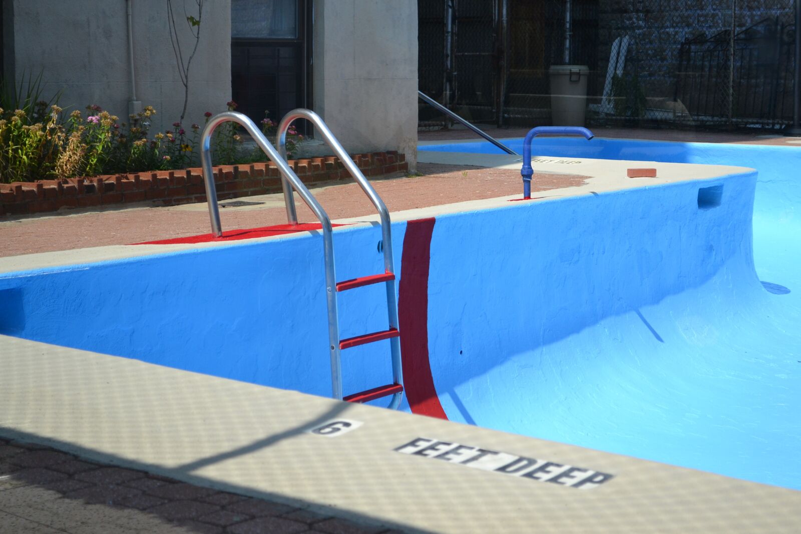 Nikon D3100 sample photo. Pool, water, empty pool photography