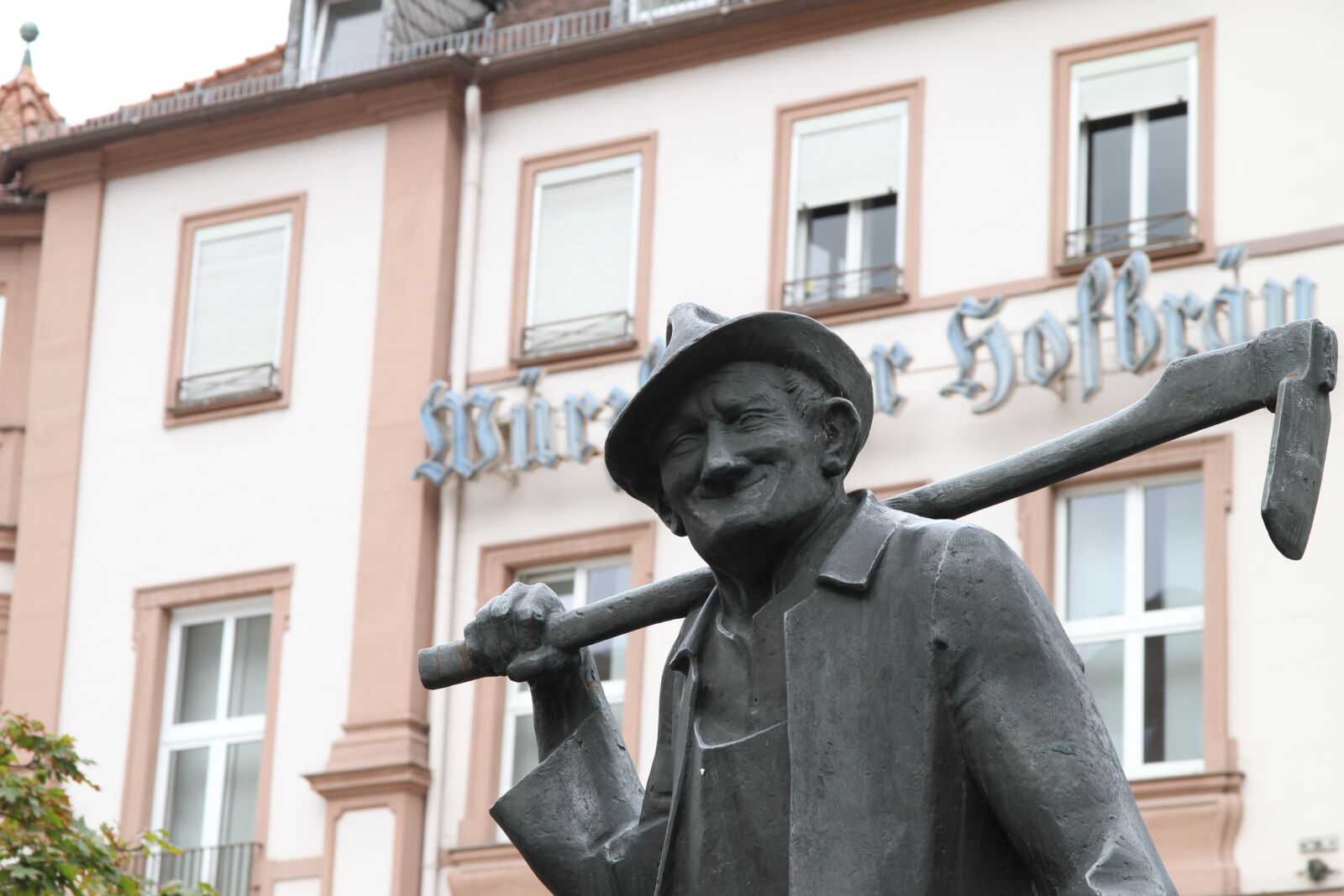 Canon EOS 7D sample photo. Sculpture, man, germany photography