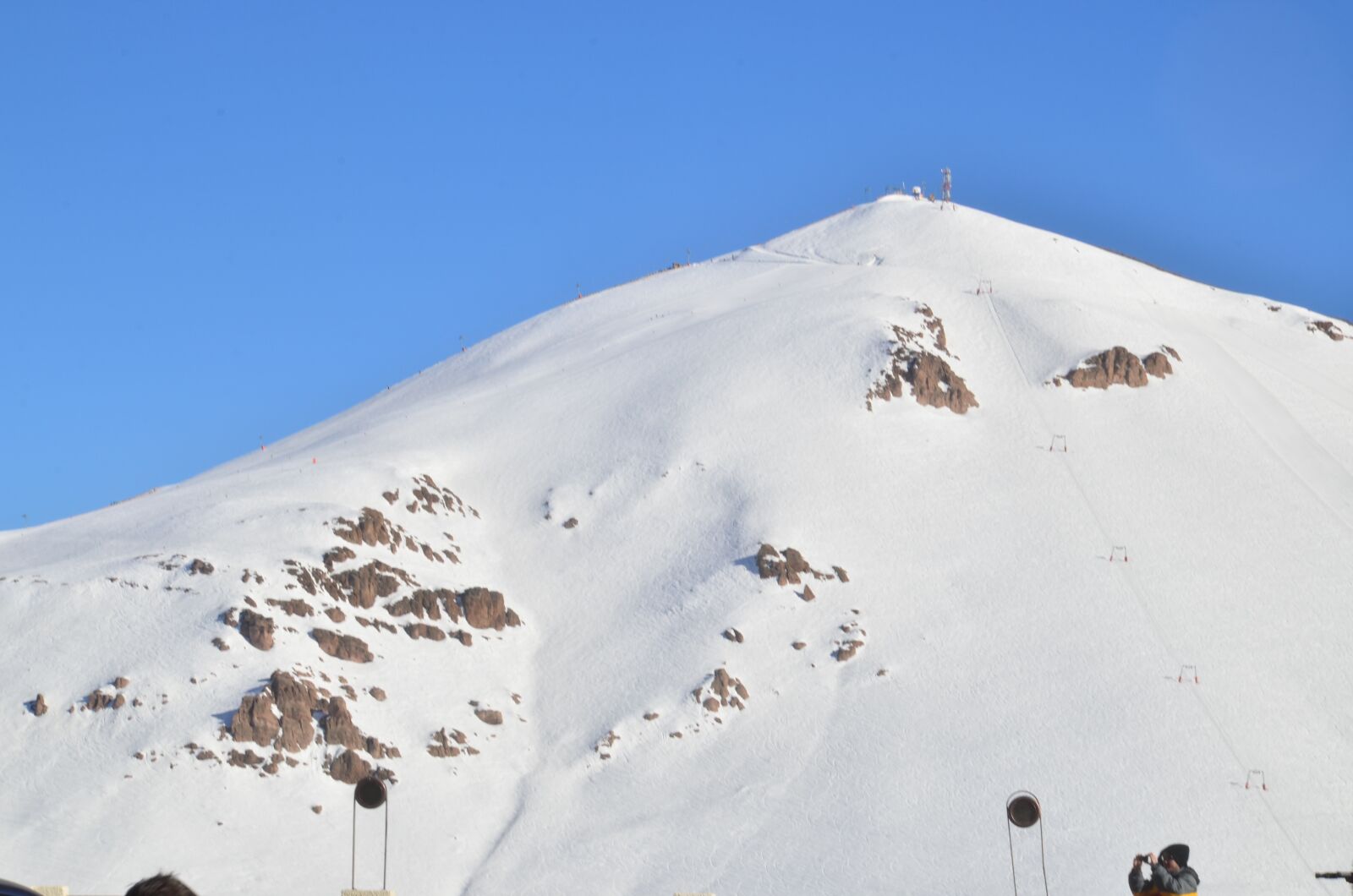 Nikon D5100 sample photo. Snow, mountain, nature photography