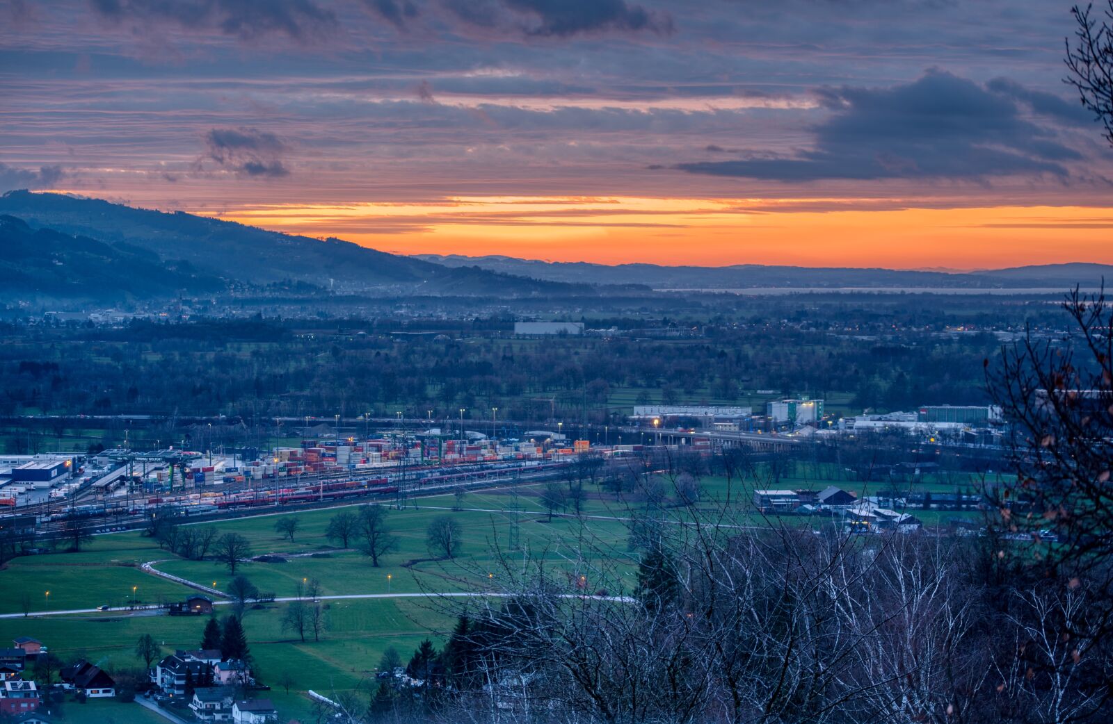 Nikon D750 sample photo. Abendstimmung, sunset, valley photography