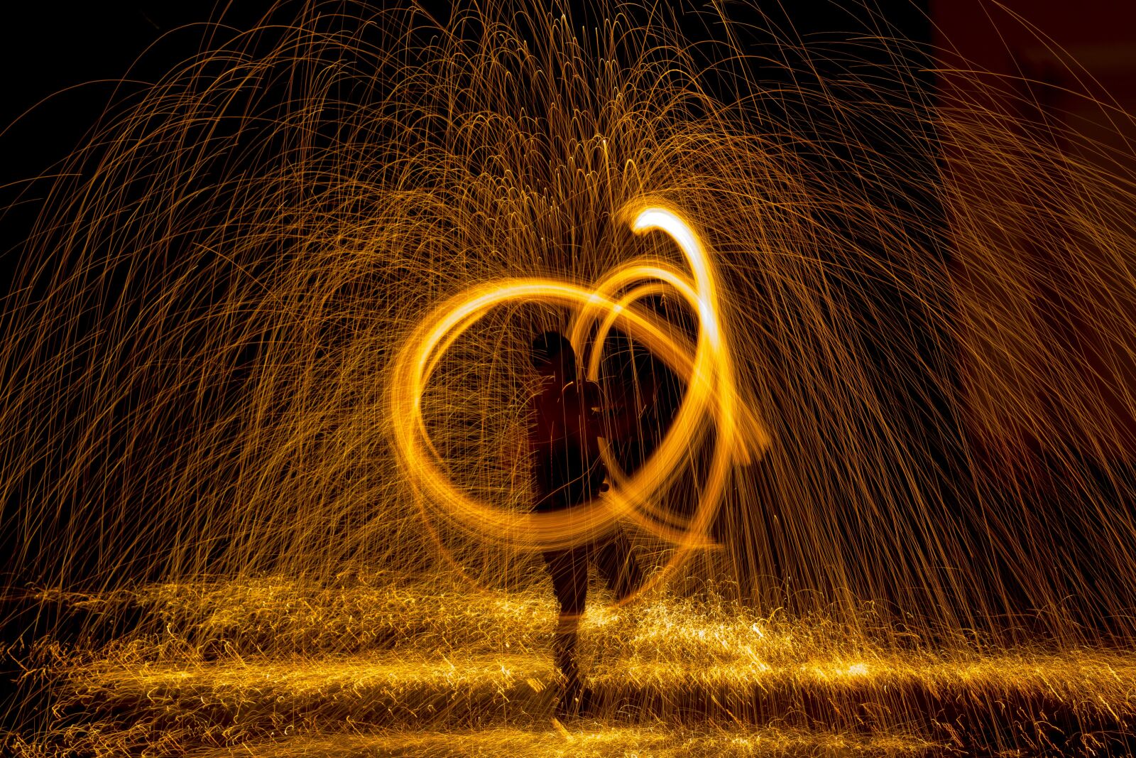 Canon EOS 6D sample photo. Fire, radio, night photography