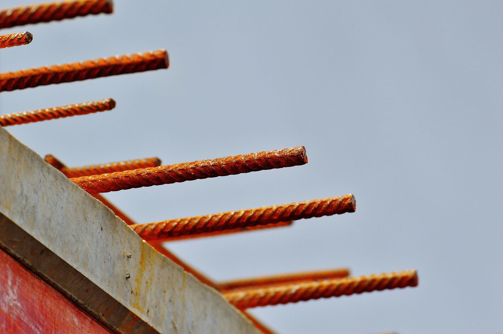 Nikon D3200 sample photo. Site, construction material, steel photography
