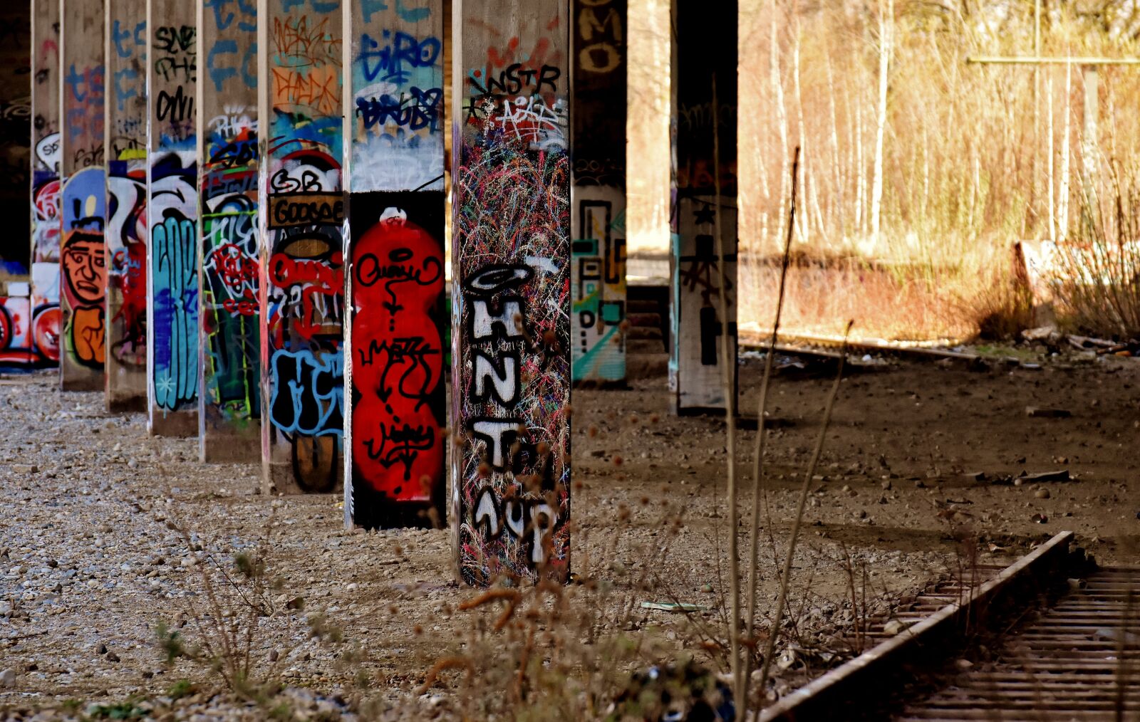 Nikon D7200 sample photo. Lost places, spirit station photography