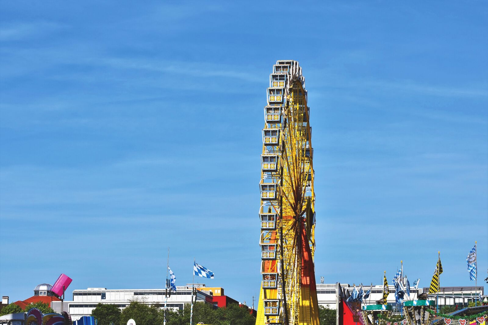 Nikon D7200 sample photo. Ferris wheel, fair, oktoberfest photography