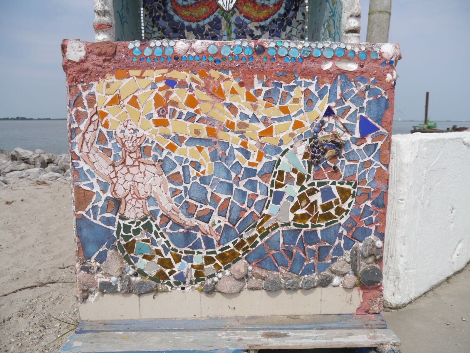 Panasonic Lumix DMC-GX1 sample photo. Mosaik, mermaid, beach photography
