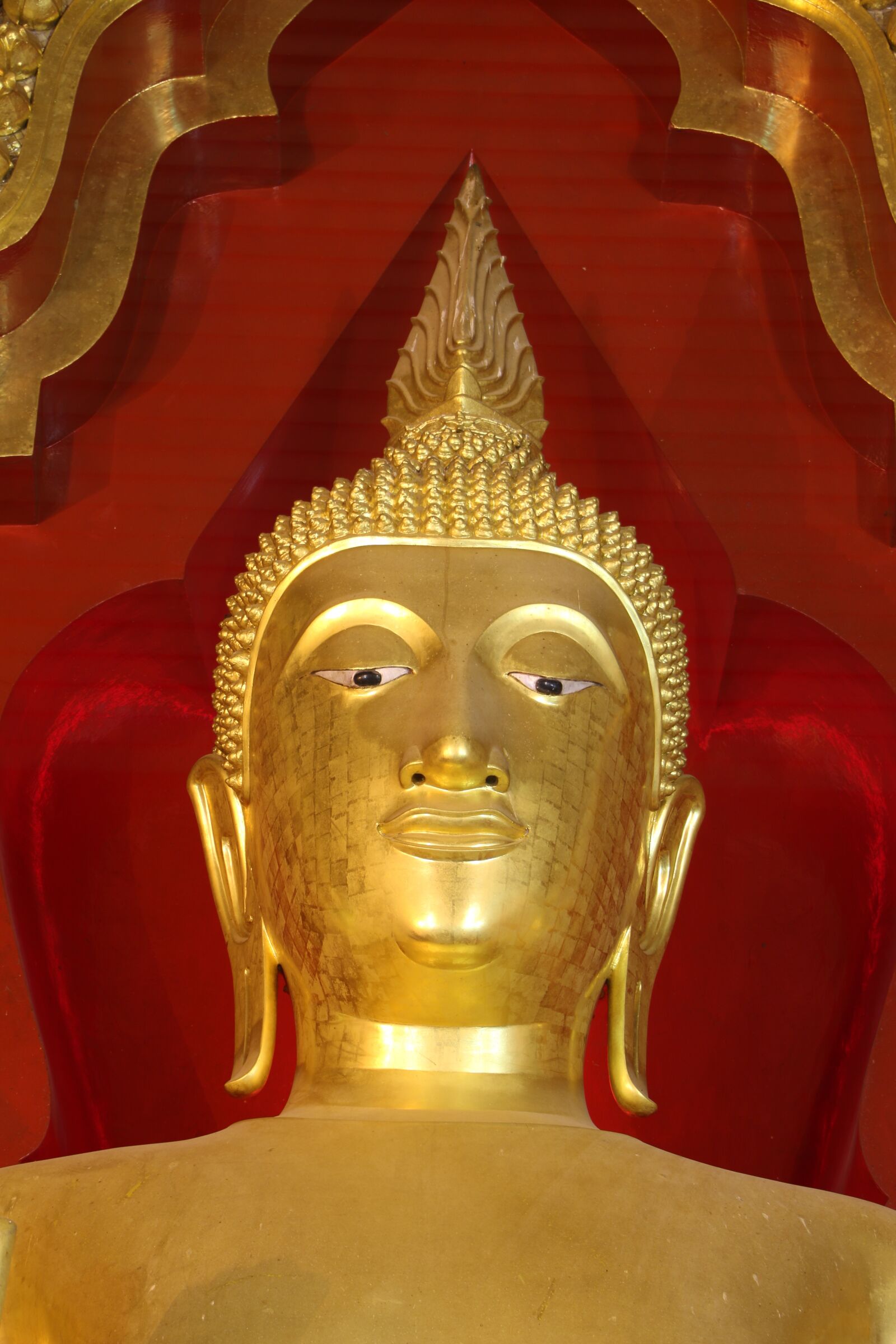 Canon EF-S 18-135mm F3.5-5.6 IS STM sample photo. Buddha statue, thailand, measure photography