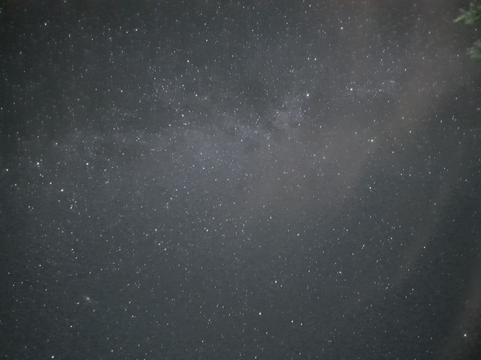 Samsung SM-G975F sample photo. Lights, stars, cloud photography