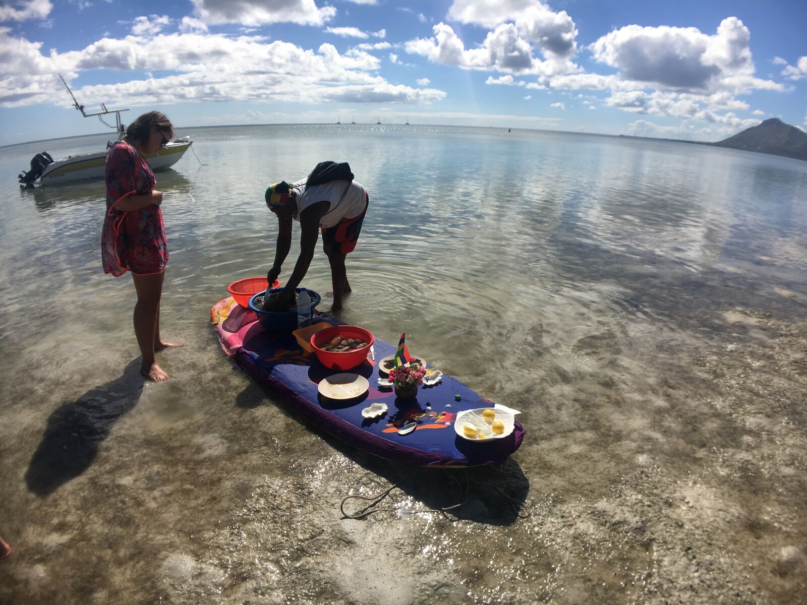Apple iPhone 6s sample photo. Crystal, clear, food, sea photography