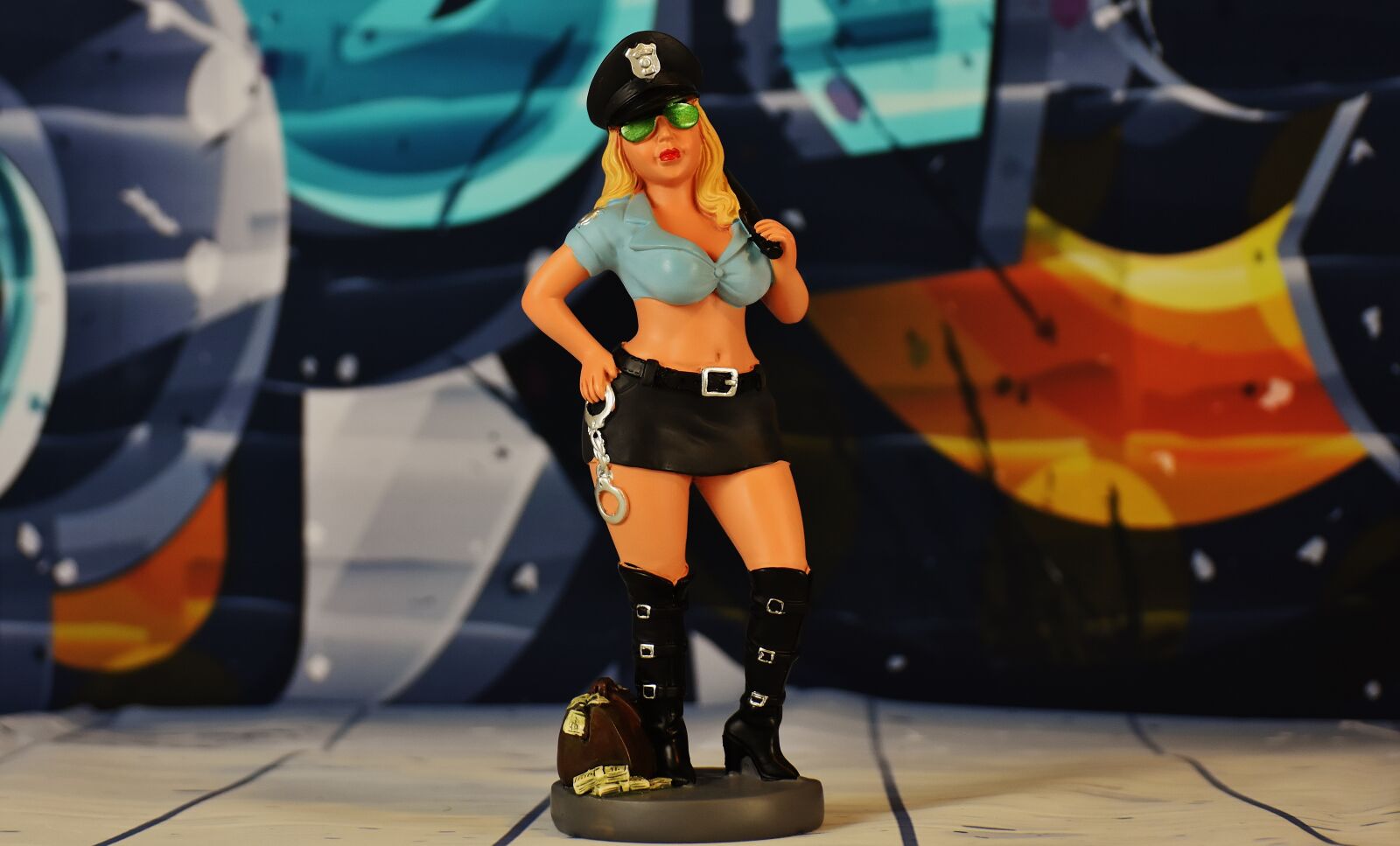 Nikon D7200 sample photo. Police, figure, sexy photography