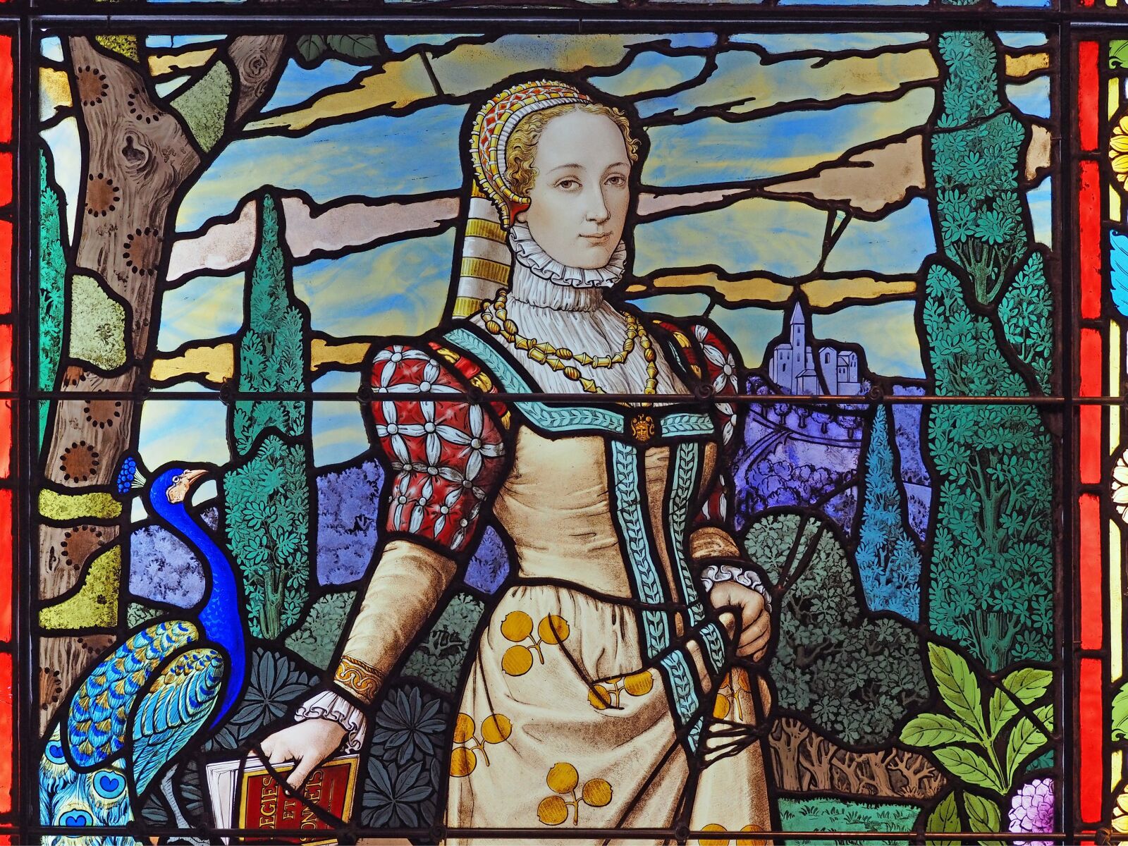 OLYMPUS 50mm Lens sample photo. Stained glass windows, museum photography