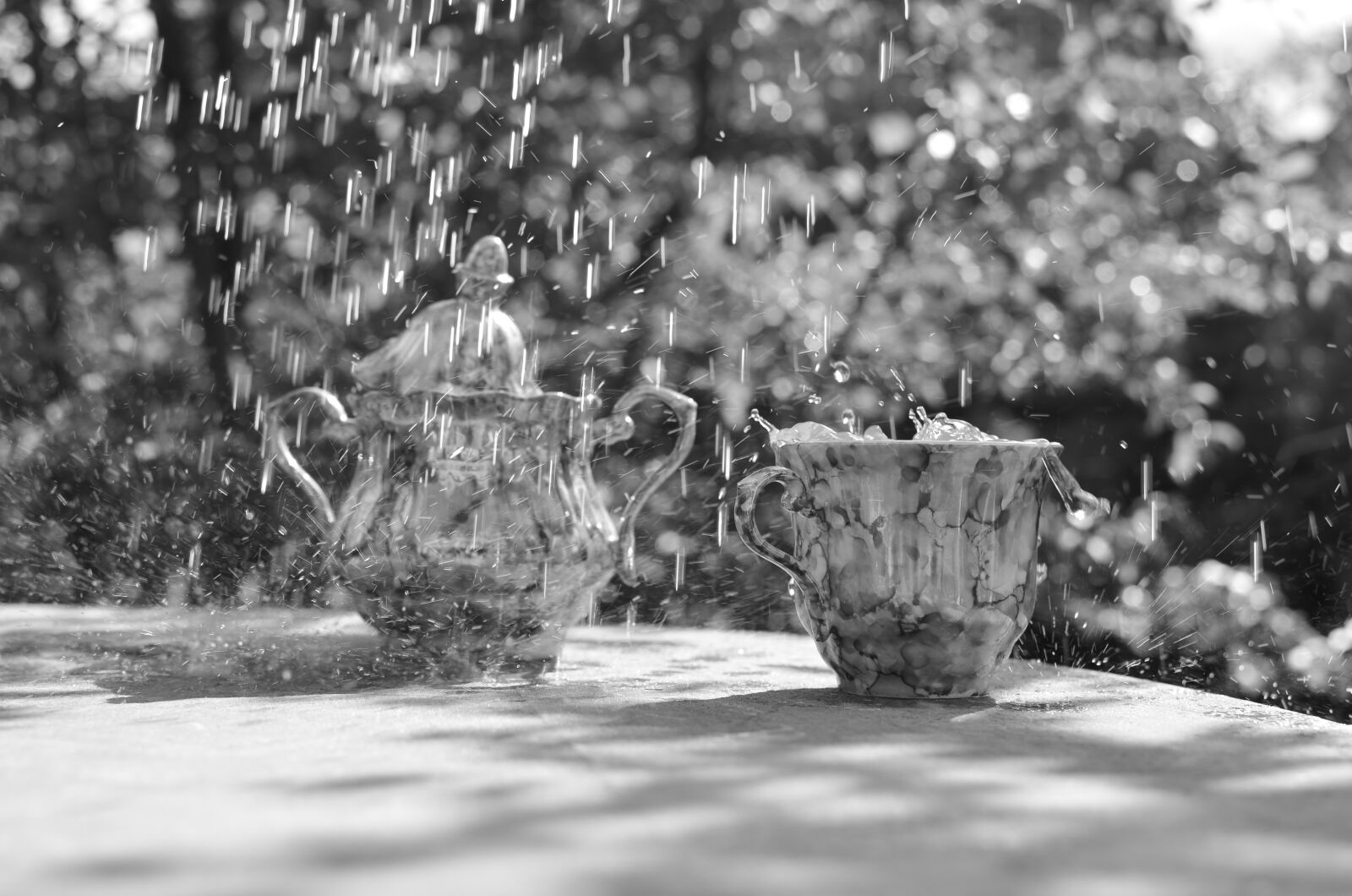 Nikon D5100 sample photo. Water, tea, teapot photography
