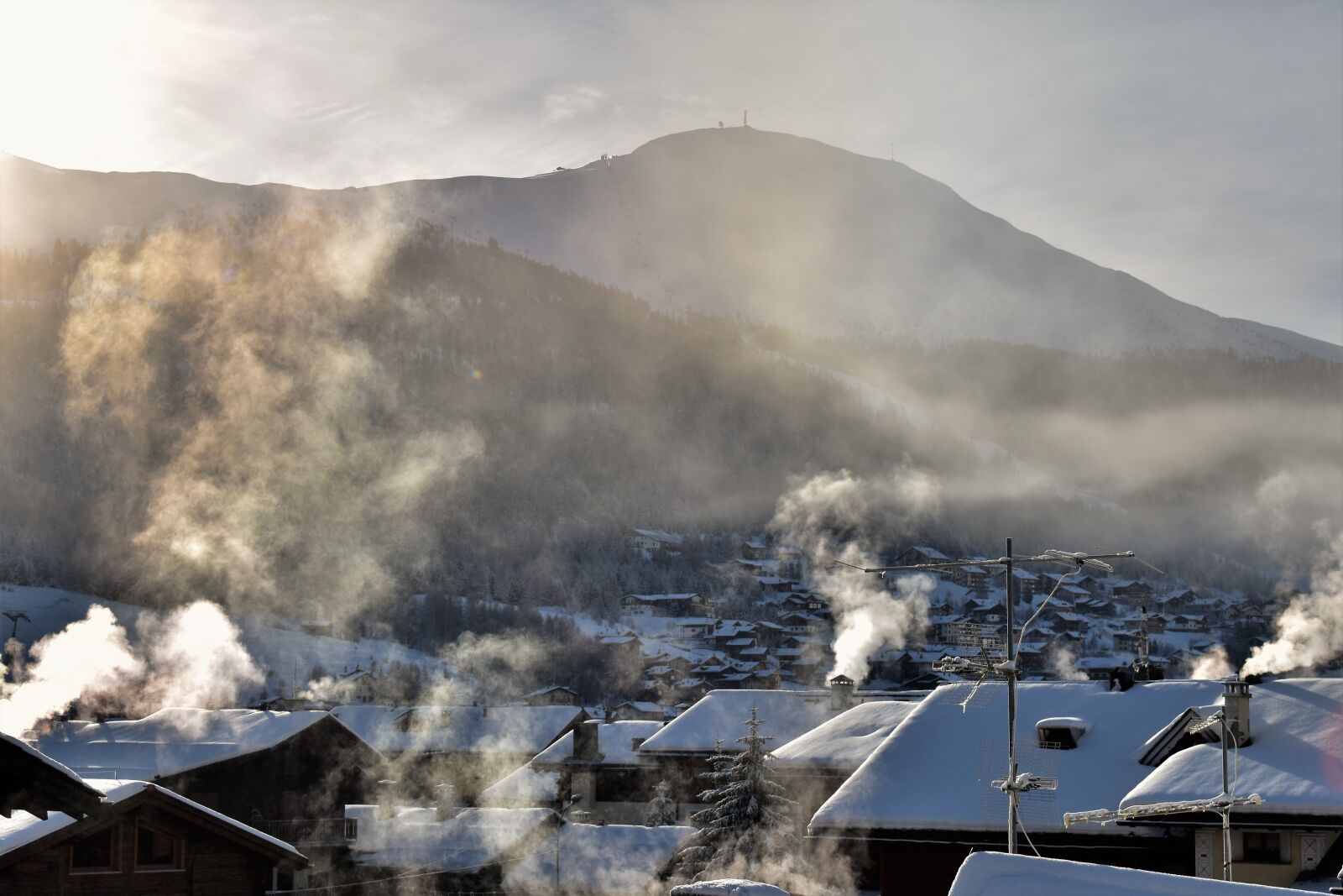 Nikon D5500 sample photo. Snow, landscape, winter photography