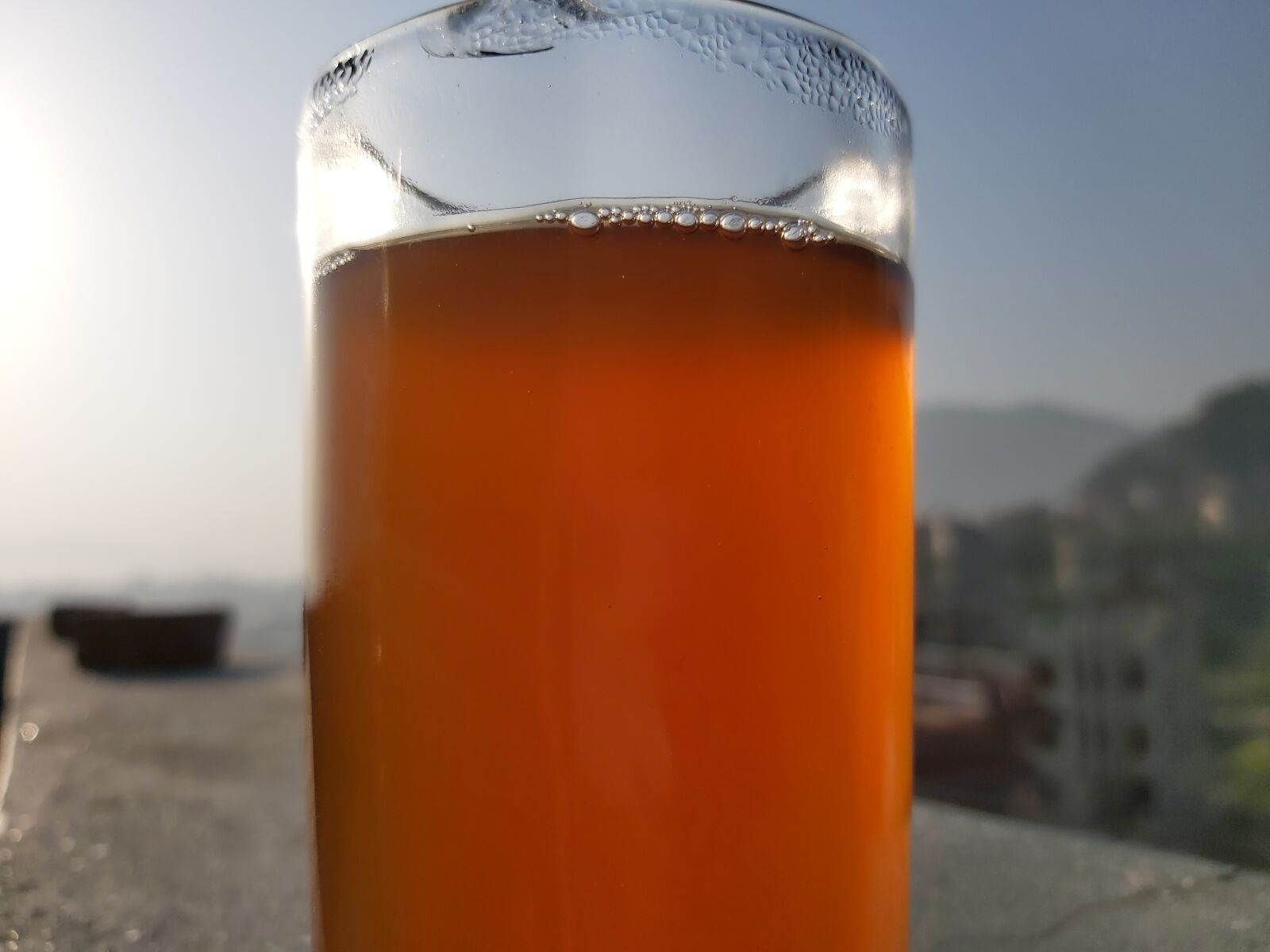 Samsung Galaxy A70 sample photo. Tea, good morning, have photography