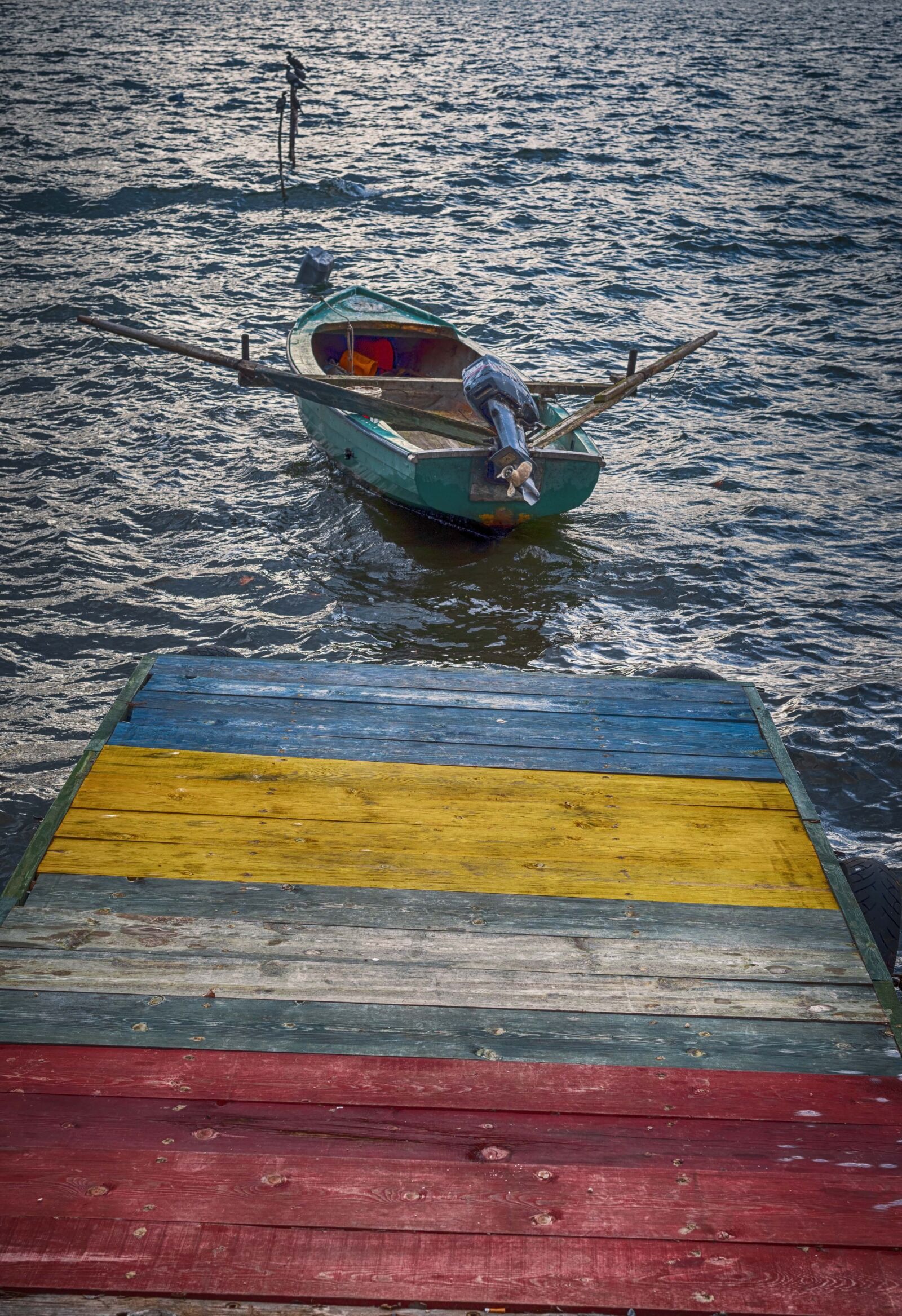 Nikon D750 sample photo. Boat, lake, pier photography