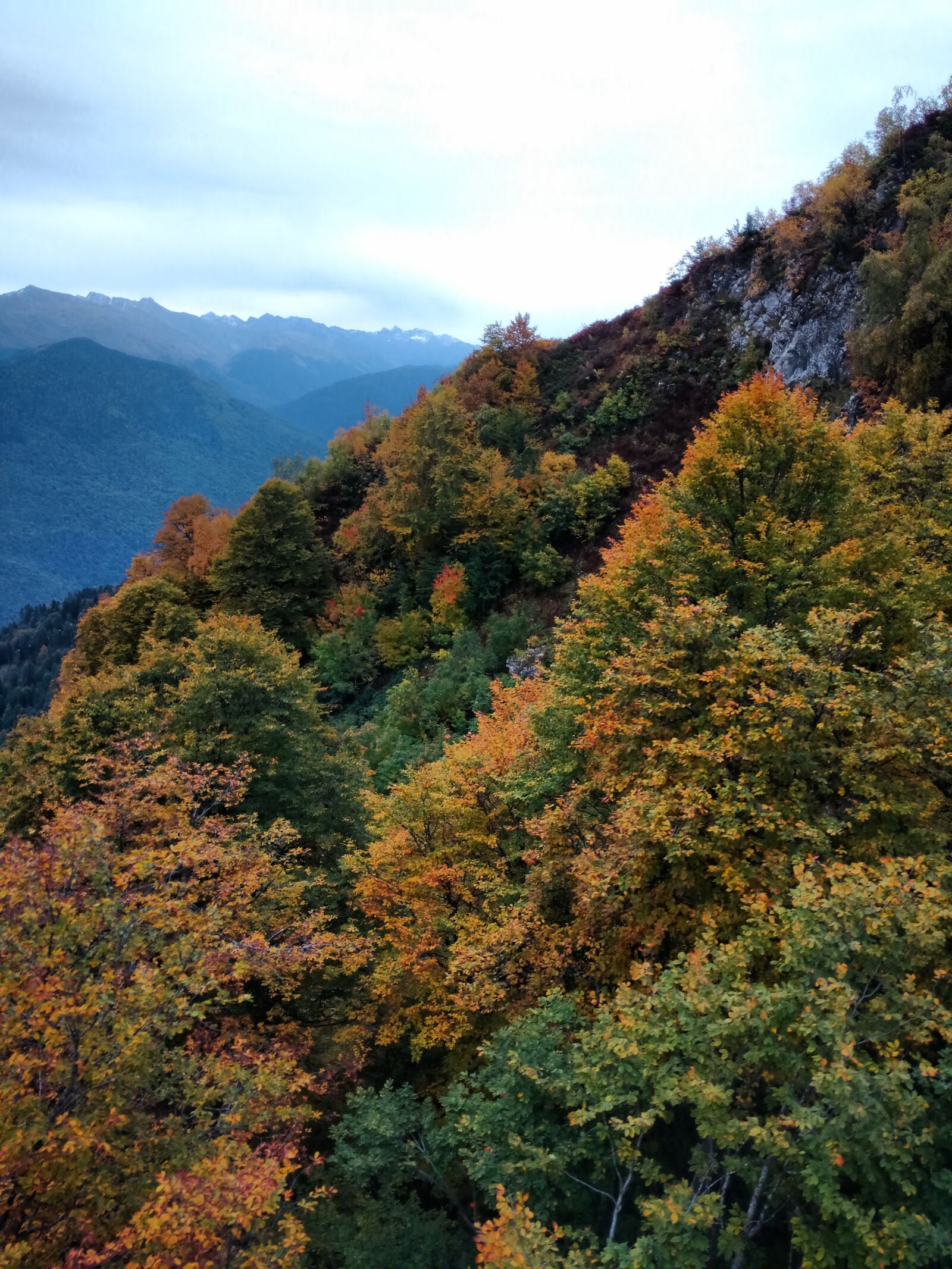 Motorola Moto X Play sample photo. Mountains, hills, autumn photography