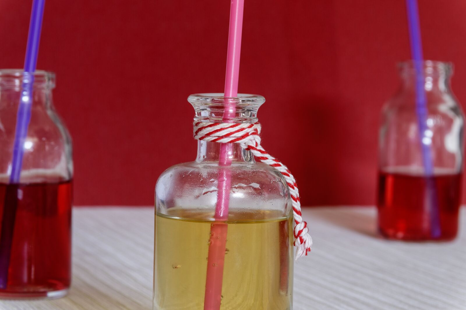 Nikon D7200 sample photo. Straw, plastic, bottles photography