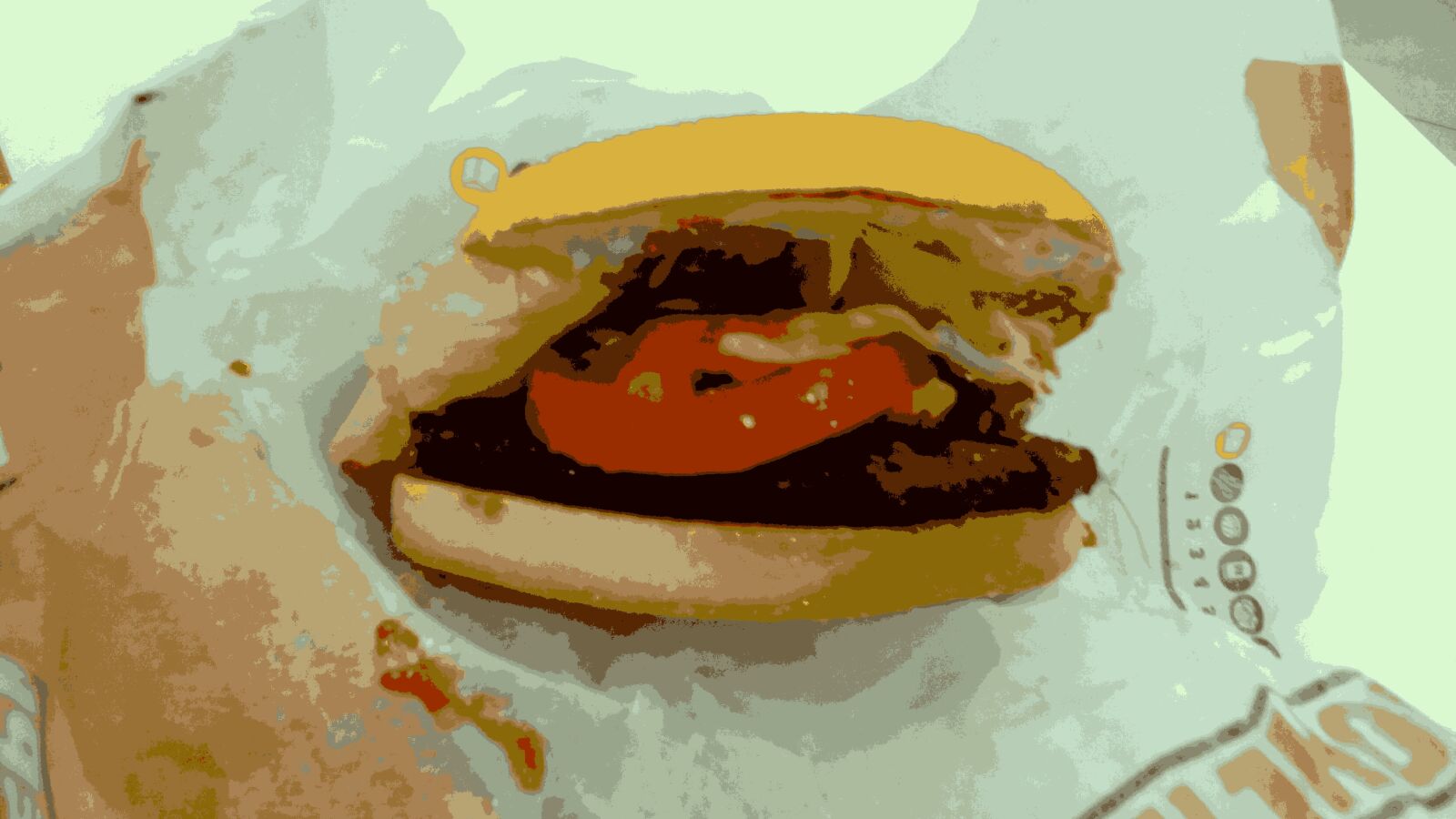 ZTE T620 sample photo. Burger, cheeseburger, fast, food photography
